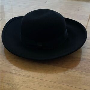 Scala Black Wool Hat